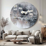 Circular painting #C010