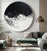 Circular painting #C042