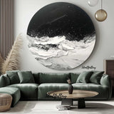 Circular painting #C043