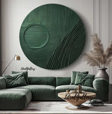 Circular painting #C037