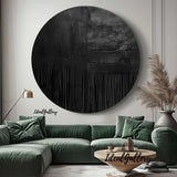 Circular painting #C049