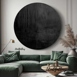 Circular painting #C048