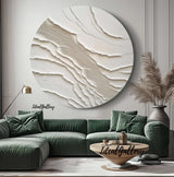 Circular painting #C053