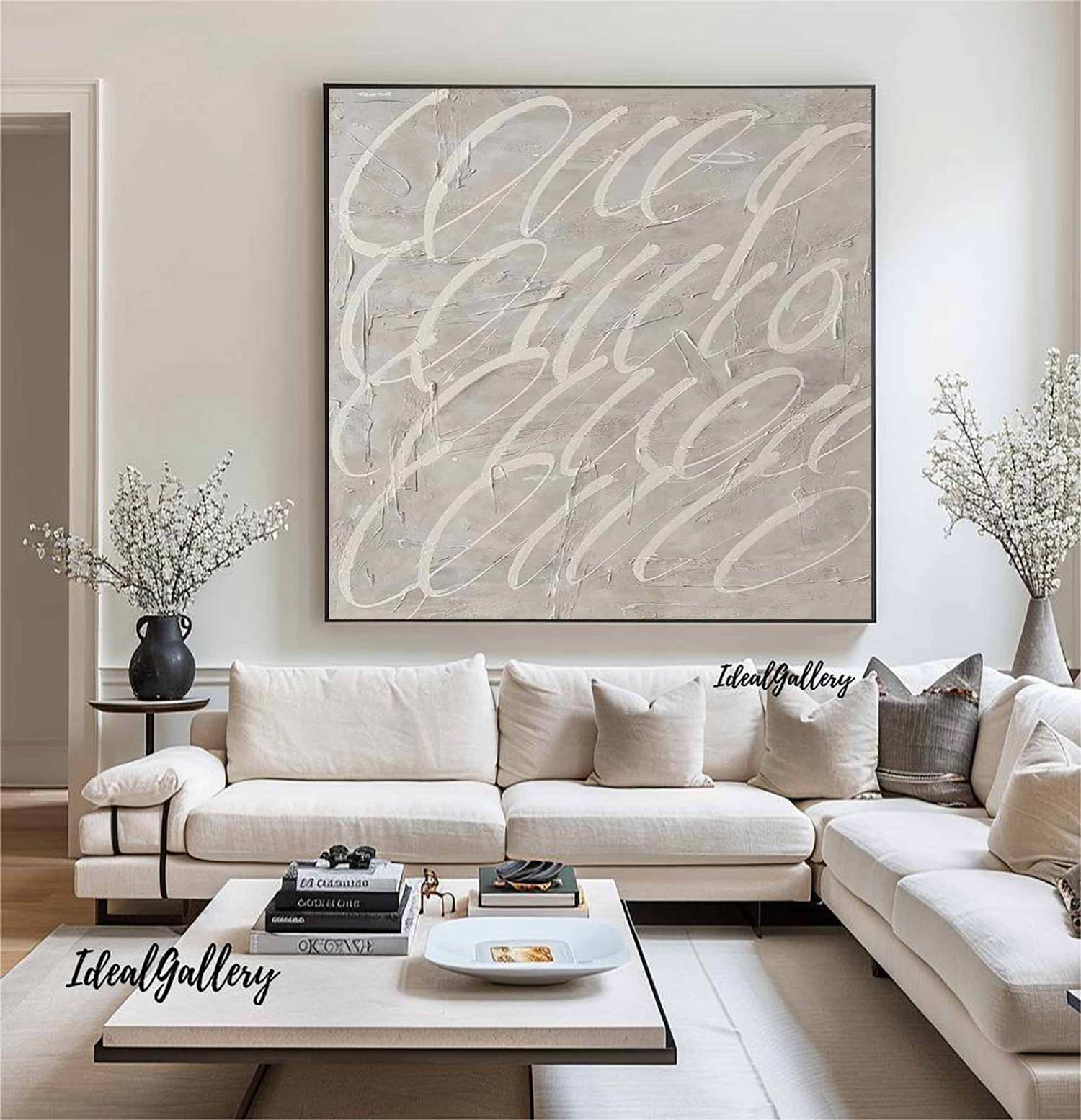 Beige Minimalist Wall Art Beige Abstract Wall Art Beige Abstract Art