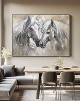 horse oil painting Horse Oil Painting animal wall art Horse Wall Art Personalized Gifts