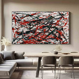 Pollock style art #H012