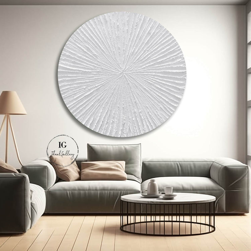 Circular painting #C036