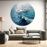 Circular painting #C025