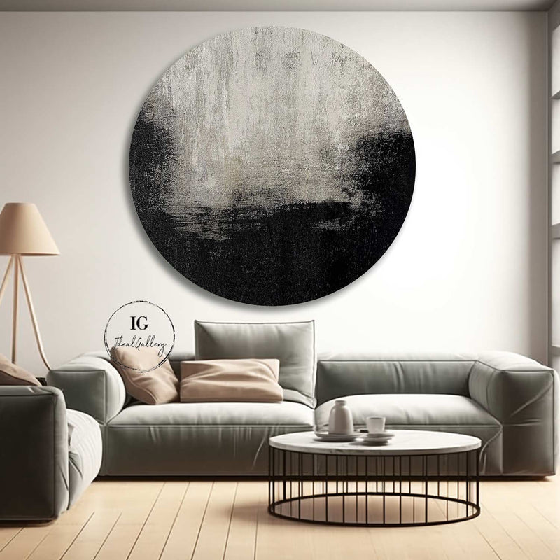 Circular painting #C006