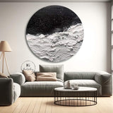 Circular painting #C008