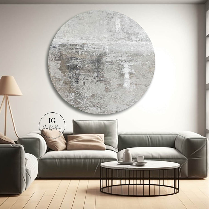 Circular painting #C012