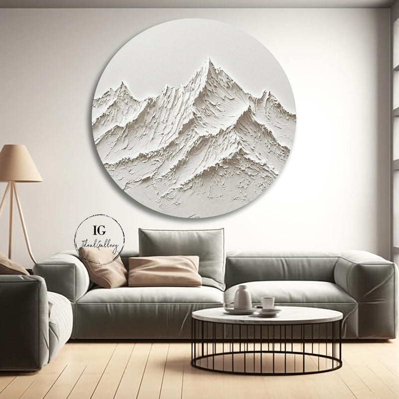 Circular painting #C029