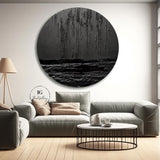 Circular painting #C003