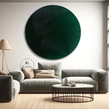 Circular painting #C019