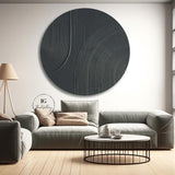 Circular painting #C004