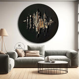 Circular painting #C024