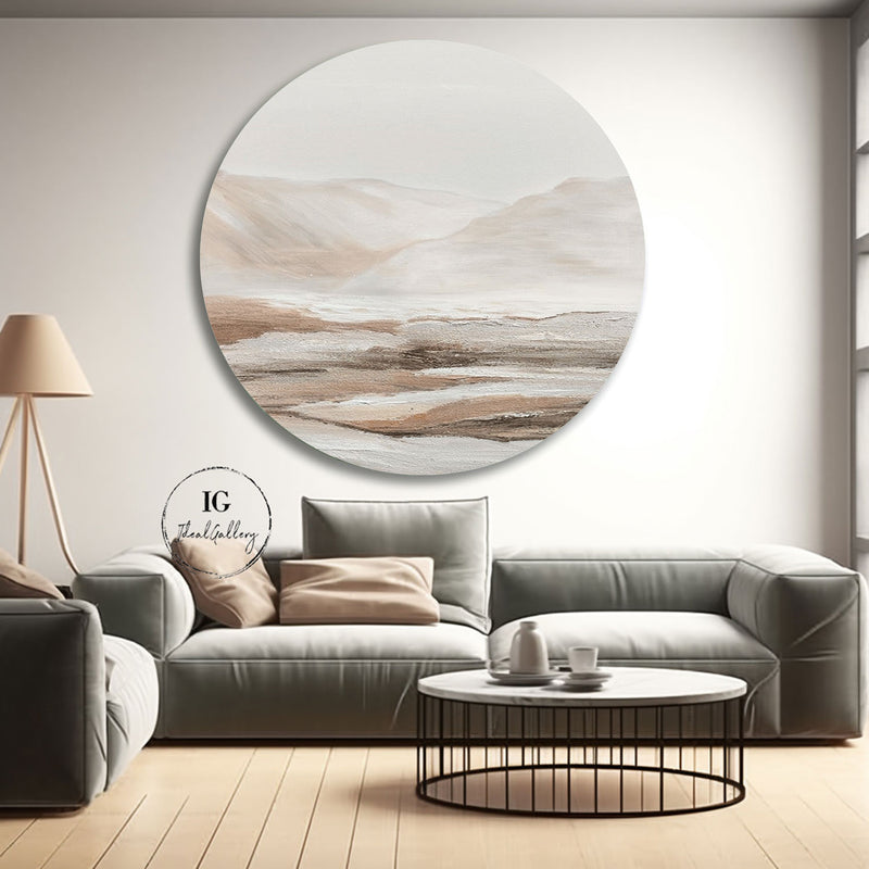 Circular painting #C016