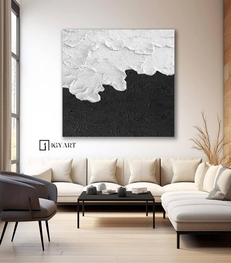 Black+white Painting #BZ003