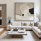 Beige Minimalist Wall Art Beige Wabi Sabi Wall Art Beige Minimalist Painting 