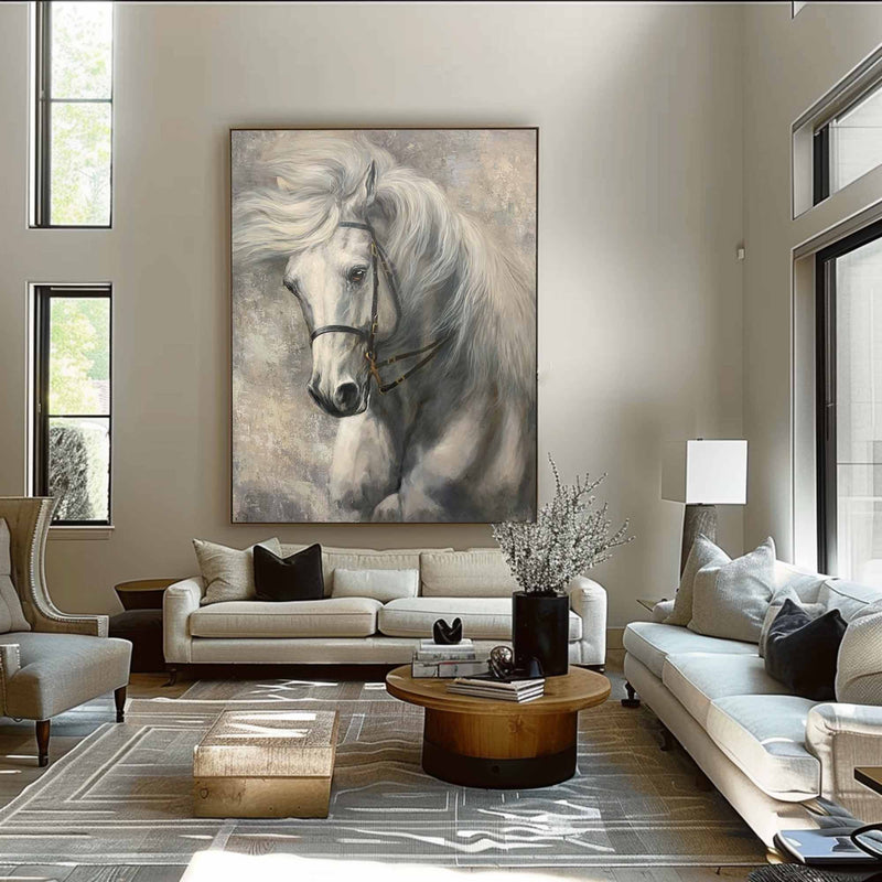 horse oil painting Horse Oil Painting animal wall art Horse Wall Art Personalized Gifts