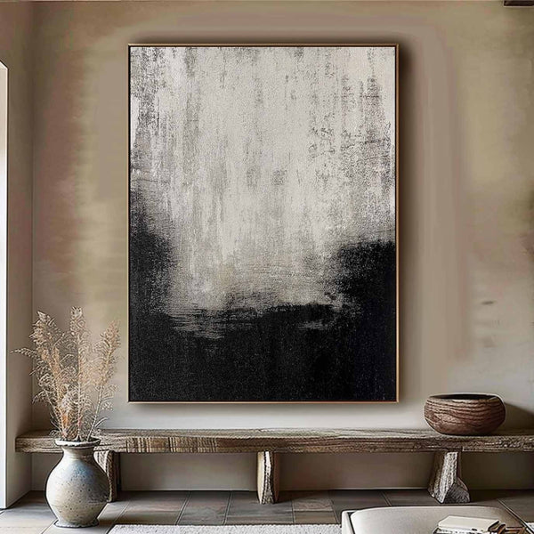 Black white abstract Art black and white wall art black and white wall decor Black and white textured wall art