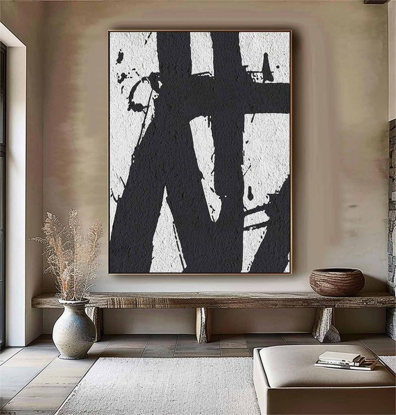 Black+white Painting #BS021