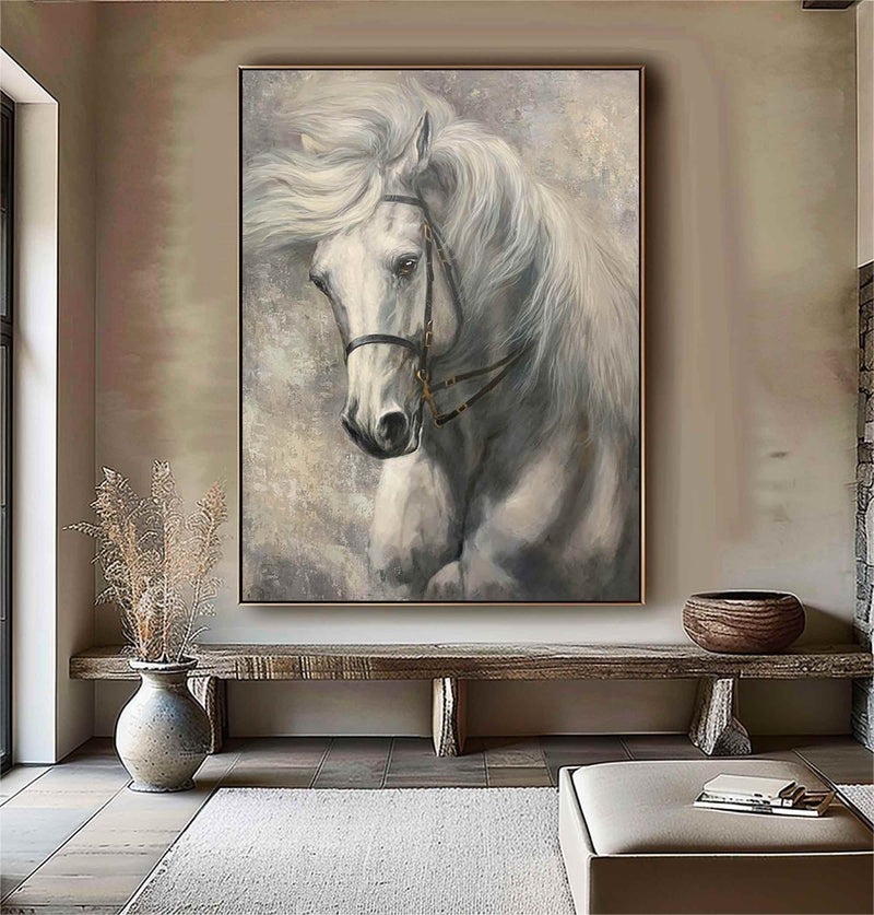 horse oil painting Horse Oil Painting animal wall art Horse Wall Art Personalized Gifts