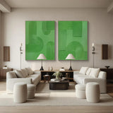 Set of 2 wall art #S020