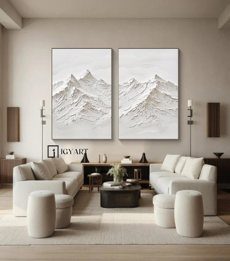 Set of 2 wall art #S064