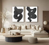 Set of 2 wall art #S046