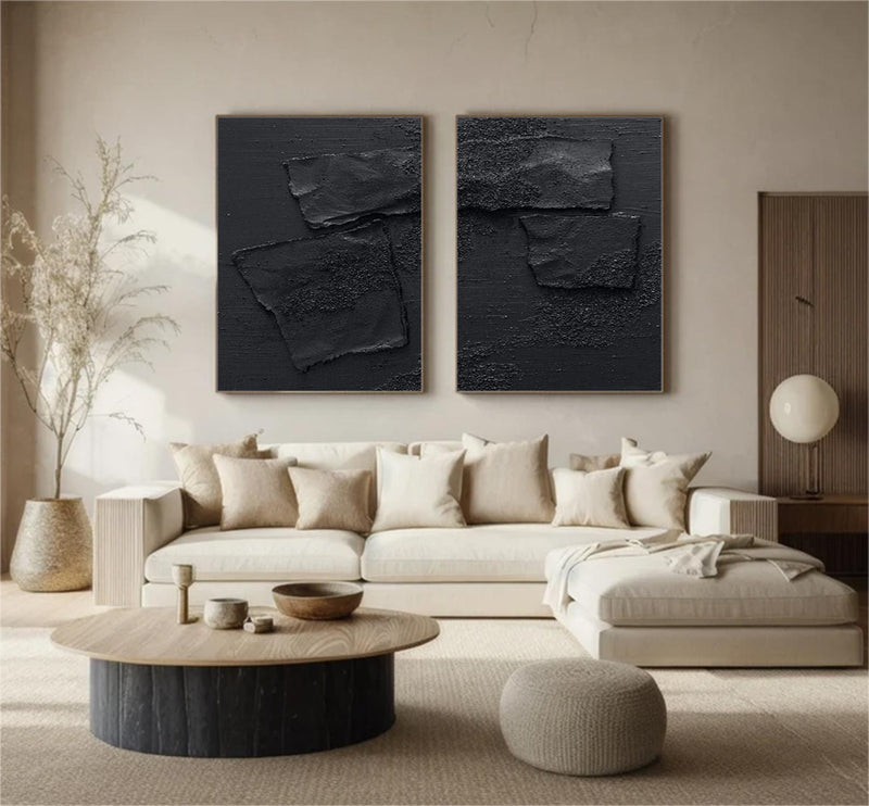 Set of 2 wall art #S057