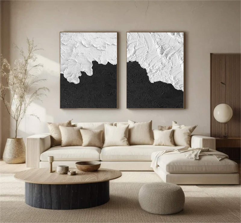 Set of 2 wall art #S040