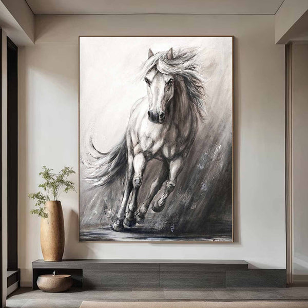 horse oil painting Horse Oil Painting animal wall art Horse Wall Art Personalized Gifts