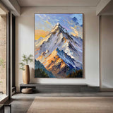 mountain landscape painting mountain painting painting of the mountains mountain artwork 