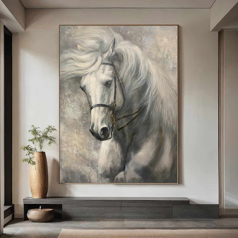 horse oil painting Horse Oil Painting animal wall art Horse Wall Art Personalized Gifts