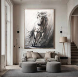 horse oil painting Horse Oil Painting animal wall art Horse Wall Art Personalized Gifts