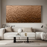 brown Sculptured art Painting Wood carving wall art Art sculpture Abstract 3D Textured Wall Art