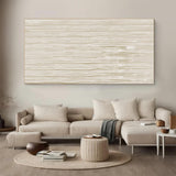 Beige Wabi-Sabi wall art Beige Abstract art Beige Minimalist Canvas Art 