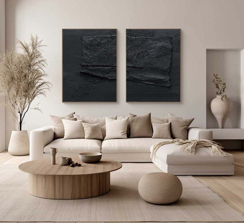 Set of 2 wall art #S058