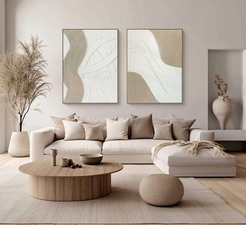 Set of 2 wall art #S032