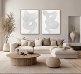 Set of 2 wall art #S009