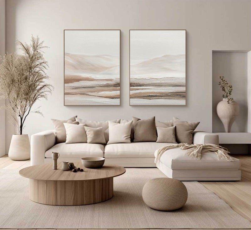 Set of 2 wall art #S028