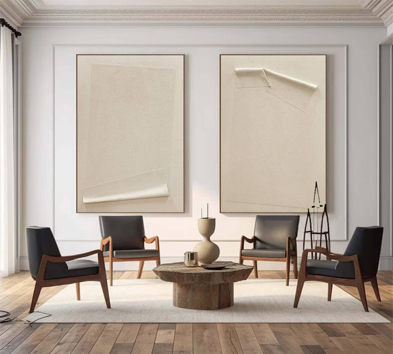 Set of 2 wall art #S038