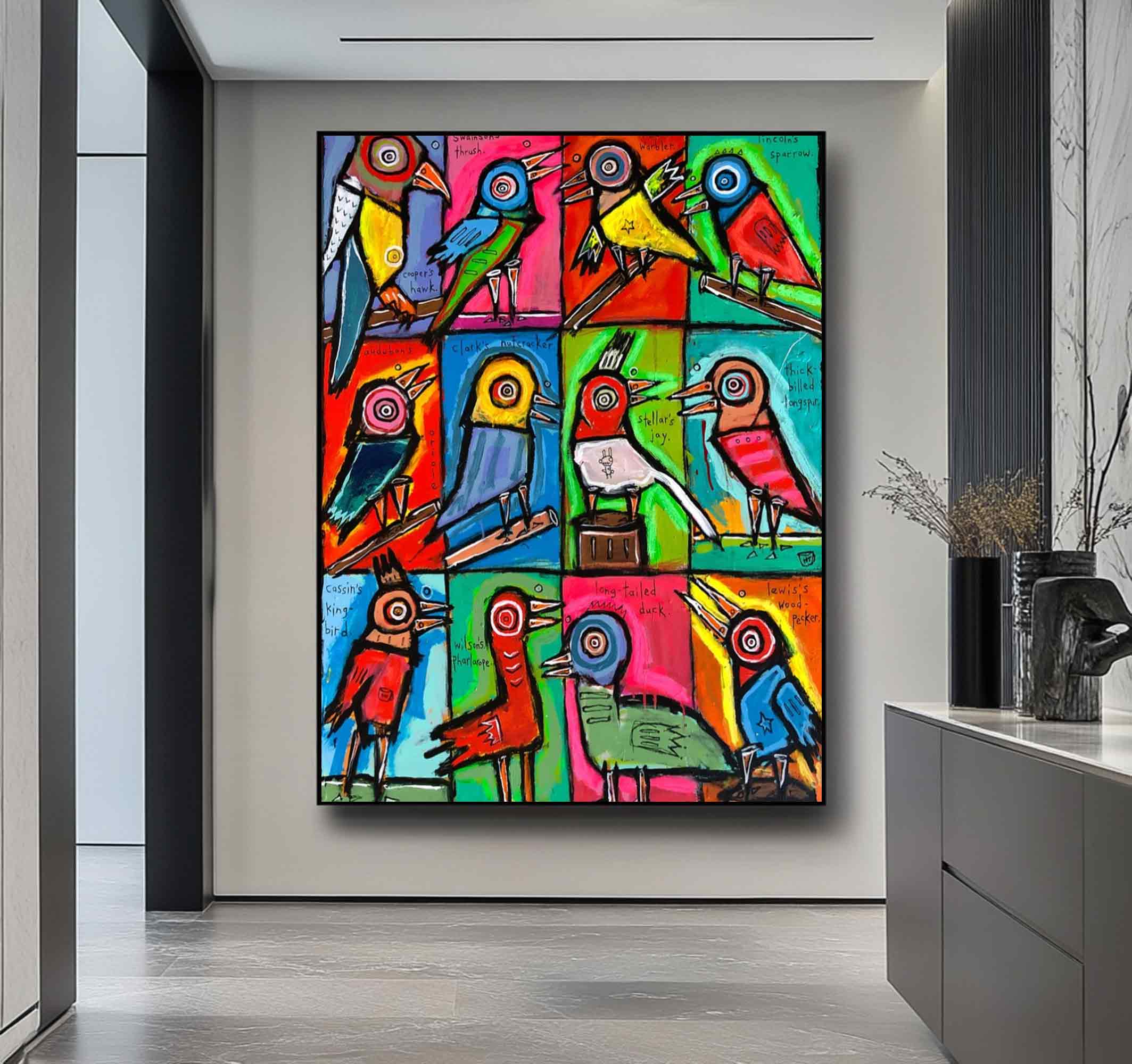 Modern Street Pop Art Colorful Pop Art Street Graffiti Art painting