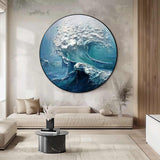 Circular painting #C025