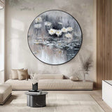 Circular painting #C010