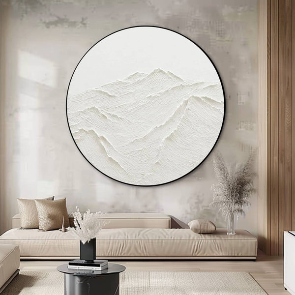 Circular painting #C028