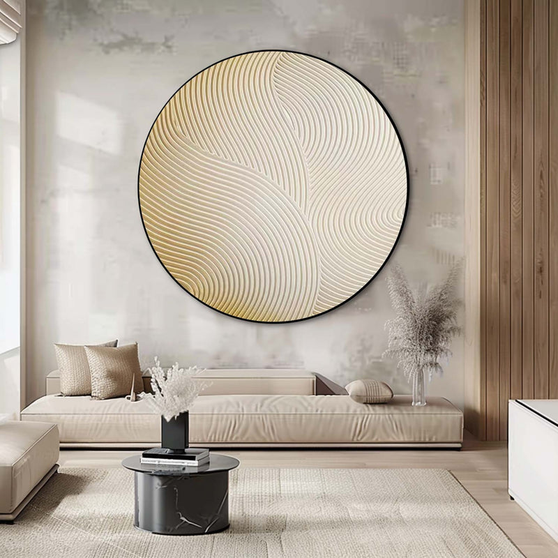 Circular painting #C021