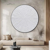 Circular painting #C036