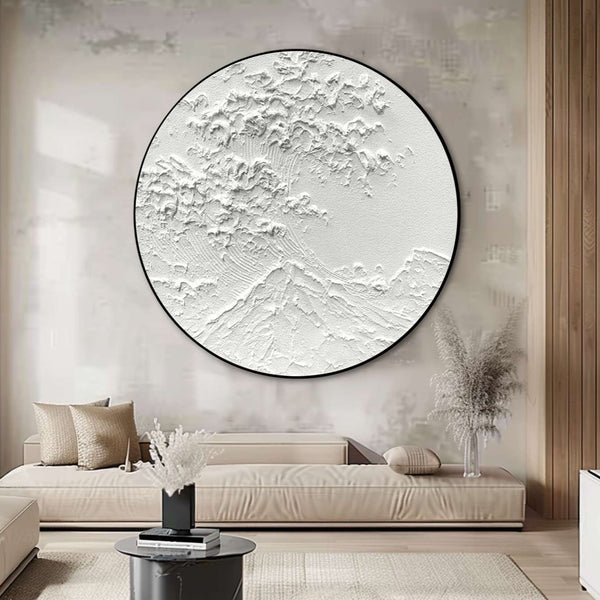 Circular painting #C032